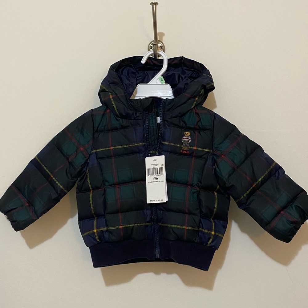 Polo Ralph Lauren Kids Teddy Bear Puffer